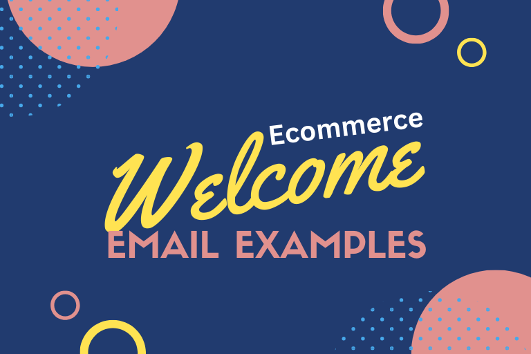 Ecommerce welcome email examples